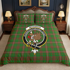 McKinnon Hunting Modern Tartan Crest Bedding Set