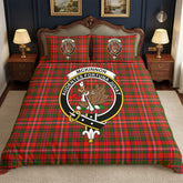 McKinnon Modern Tartan Crest Bedding Set