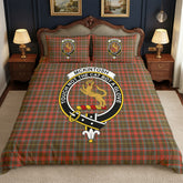 McKintosh Hunting Weathered Tartan Crest Bedding Set
