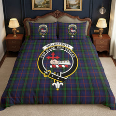 McLafferty Tartan Crest Bedding Set