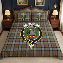 McLaren Weathered Tartan Crest Bedding Set