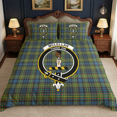 McLellan Ancient Tartan Crest Bedding Set