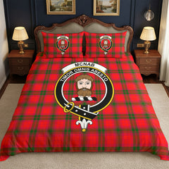 McNab Modern Tartan Crest Bedding Set