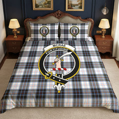 McRae Dress Modern Tartan Crest Bedding Set