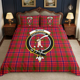 McRae Modern Tartan Crest Bedding Set