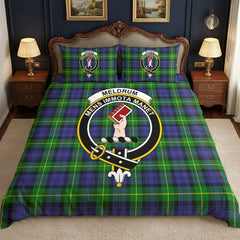 Meldrum Tartan Crest Bedding Set