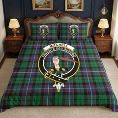 Mitchell Modern Tartan Crest Bedding Set
