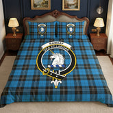 Ramsay Blue Ancient Tartan Crest Bedding Set