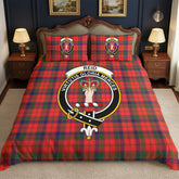 Reid Modern Tartan Crest Bedding Set