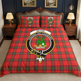 Seton Modern Tartan Crest Bedding Set