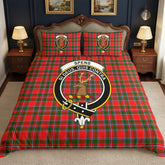 Spens (or Spence) Tartan Crest Bedding Set