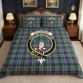 Stevenson Tartan Crest Bedding Set