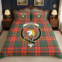 Stewart of Appin Ancient Tartan Crest Bedding Set