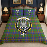 Strang (or Strange) Tartan Crest Bedding Set