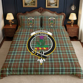 Thomson Hunting Modern Tartan Crest Bedding Set