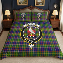 Whiteford Tartan Crest Bedding Set