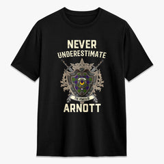 Arnott Tartan Crest 2D T-shirt - Never Underestimate Style