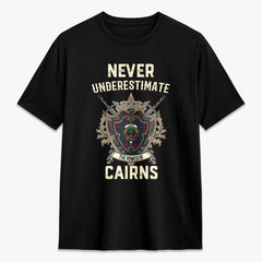 Cairns Tartan Crest 2D T-shirt - Never Underestimate Style