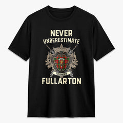 Fullarton Tartan Crest 2D T-shirt - Never Underestimate Style