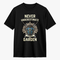 Garden Tartan Crest 2D T-shirt - Never Underestimate Style