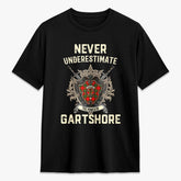 Gartshore Tartan Crest 2D T-shirt - Never Underestimate Style