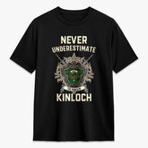 Kinloch Tartan Crest 2D T-shirt - Never Underestimate Style