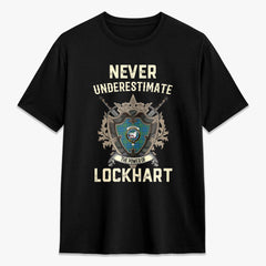 Lockhart Tartan Crest 2D T-shirt - Never Underestimate Style