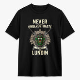 Lundin Tartan Crest 2D T-shirt - Never Underestimate Style