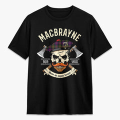 MacBrayne Tartan Crest 2D T-shirt - Alba Skull Style