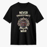 Mar Tartan Crest 2D T-shirt - Never Underestimate Style