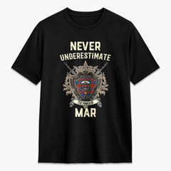 Mar Tartan Crest 2D T-shirt - Never Underestimate Style