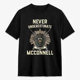 McConnell Tartan Crest 2D T-shirt - Never Underestimate Style