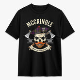 McCrindle Tartan Crest 2D T-shirt - Alba Skull Style