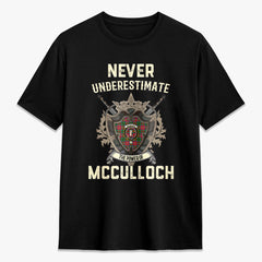 McCulloch Tartan Crest 2D T-shirt - Never Underestimate Style