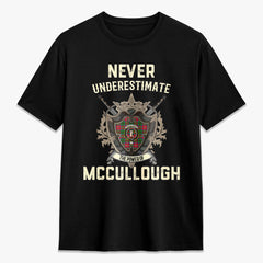 McCullough Tartan Crest 2D T-shirt - Never Underestimate Style