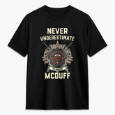 McDuff Hunting Modern Tartan Crest 2D T-shirt - Never Underestimate Style