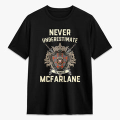 McFarlane Ancient Tartan Crest 2D T-shirt - Never Underestimate Style