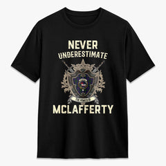 McLafferty Tartan Crest 2D T-shirt - Never Underestimate Style