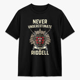 Riddell Tartan Crest 2D T-shirt - Never Underestimate Style