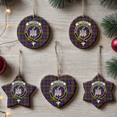 McCrindle Tartan Crest Christmas Ceramic Ornament