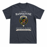 Bannatyne Tartan Crest Mischief and Mayhem T-shirt