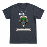 Bisset Tartan Crest Mischief and Mayhem T-shirt