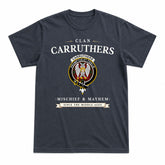 Carruthers Tartan Crest Mischief and Mayhem T-shirt