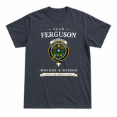 Ferguson Tartan Crest Mischief and Mayhem T-shirt