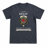 Kelly Dress Tartan Crest Mischief and Mayhem T-shirt