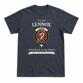 Lennox Tartan Crest Mischief and Mayhem T-shirt