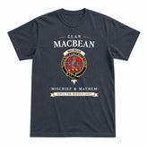 MacBean Tartan Crest Mischief and Mayhem T-shirt
