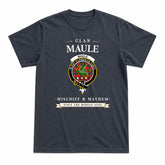 Maule Tartan Crest Mischief and Mayhem T-shirt