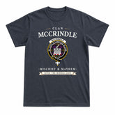 McCrindle Tartan Crest Mischief and Mayhem T-shirt