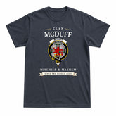 McDuff Dress Ancient Tartan Crest Mischief and Mayhem T-shirt